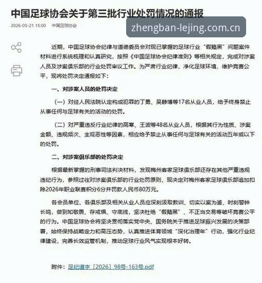 资深用户分享中国足协第三批禁足名单观赛体验与趋势分析